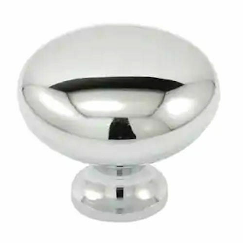 Satin Nickel Prime-Line Products U11287 1-1/4 Mushroom Cabinet Knob Case of 6 Satin Nickel Prime-Line Products U11287 1-1/4 Mushroom Cabinet Knob Case of 6